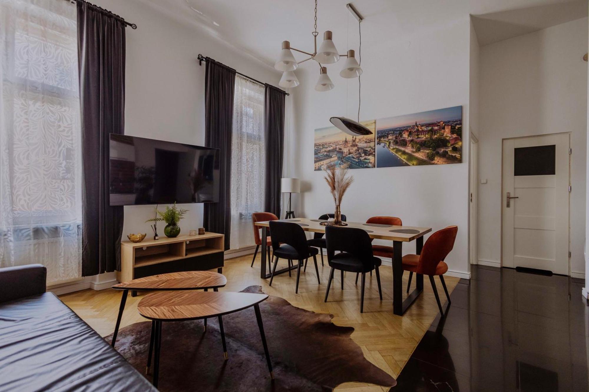 Apartment Golden Pearl - Main Square, 100 Sqm, 4 Krakau